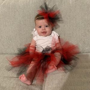 Homemade tutu for your babygirlsBaby not for sale!
